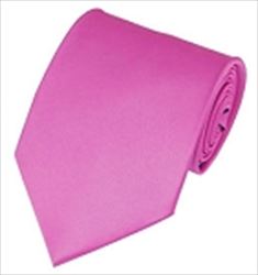 Hot Pink Traditional Necktie003